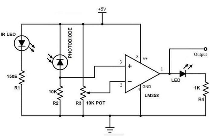 Cảm biến hồng ngoại (IR Sensor): cấu tạo và nguyên lý hoạt động