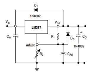 Hướng dẫn: Ổn áp LM317 3 chân